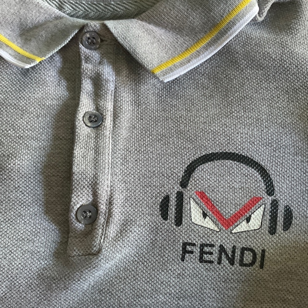 Boys fendi polo size 5